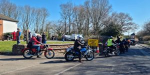Road works queue!