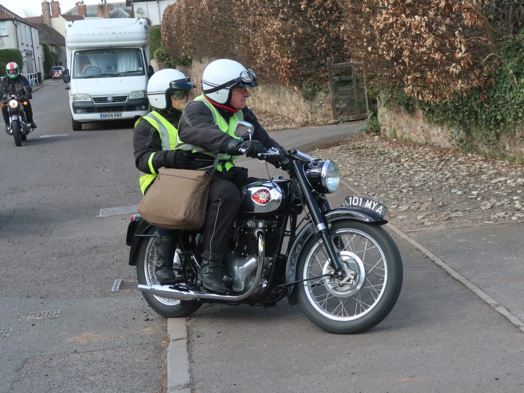 Nether Stowey - rolling in for for lunch (1)