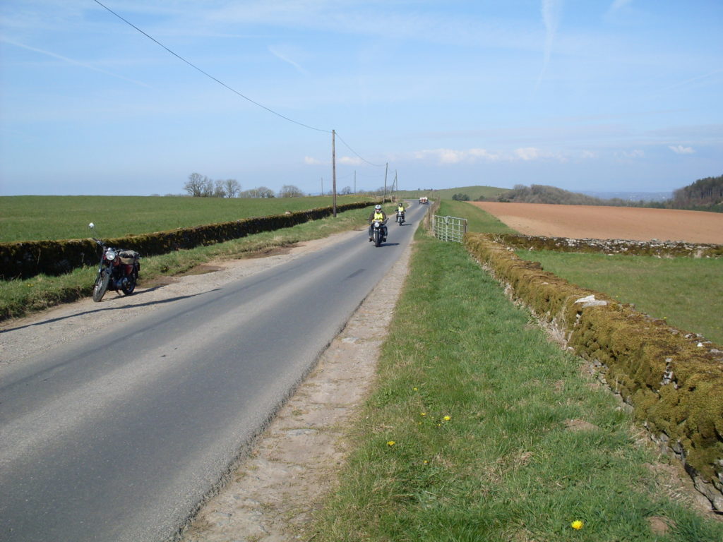 Up in the Mendips after coming up Longbottom.