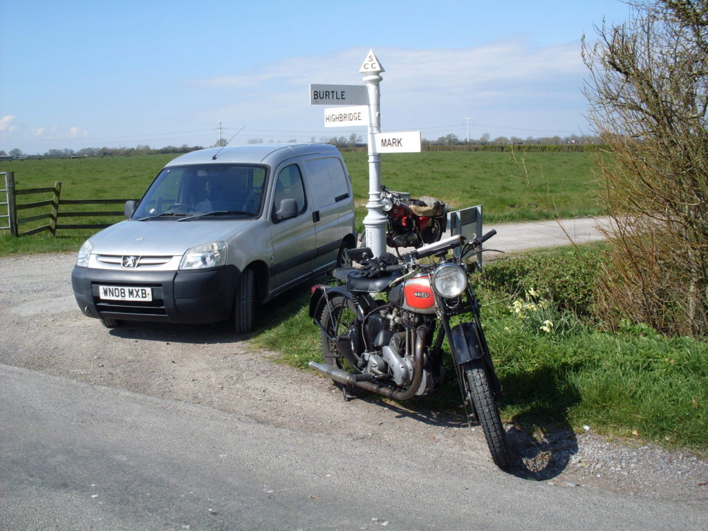 Much further on, now down on the Levels