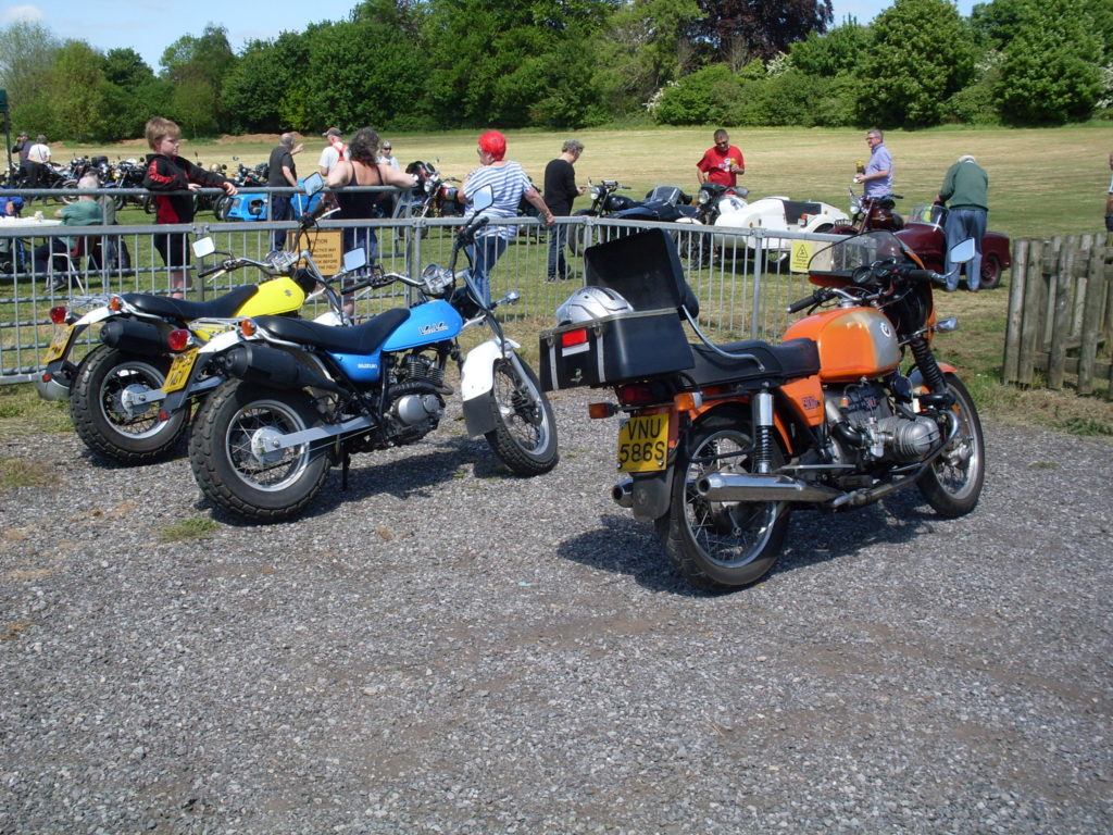 Colour - hats, T-shirts and braces as well as the machinery!