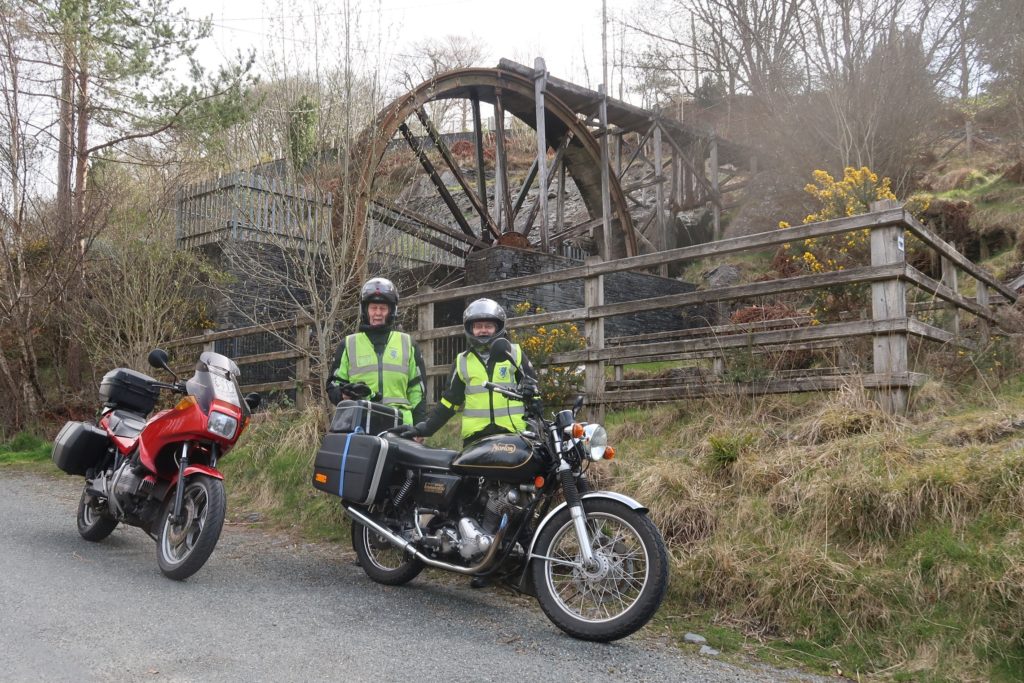 And obviously a wheely good place for a pic (with photo-bombing pillion??!)