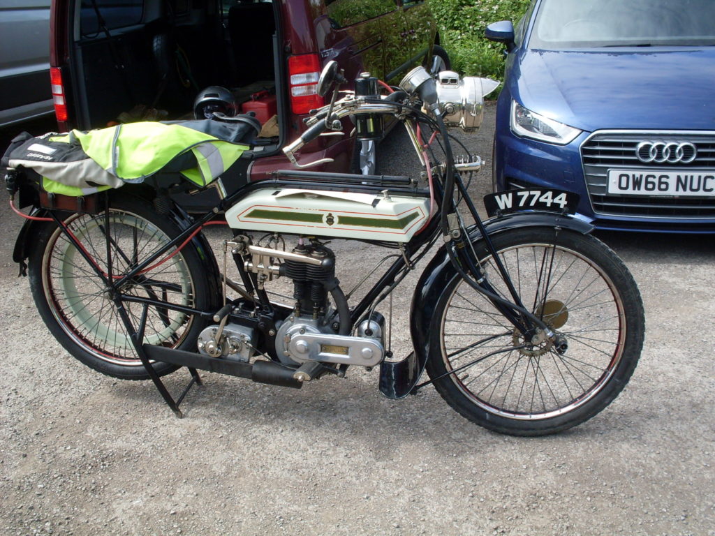 1919 Triumph (eminently qualified!)