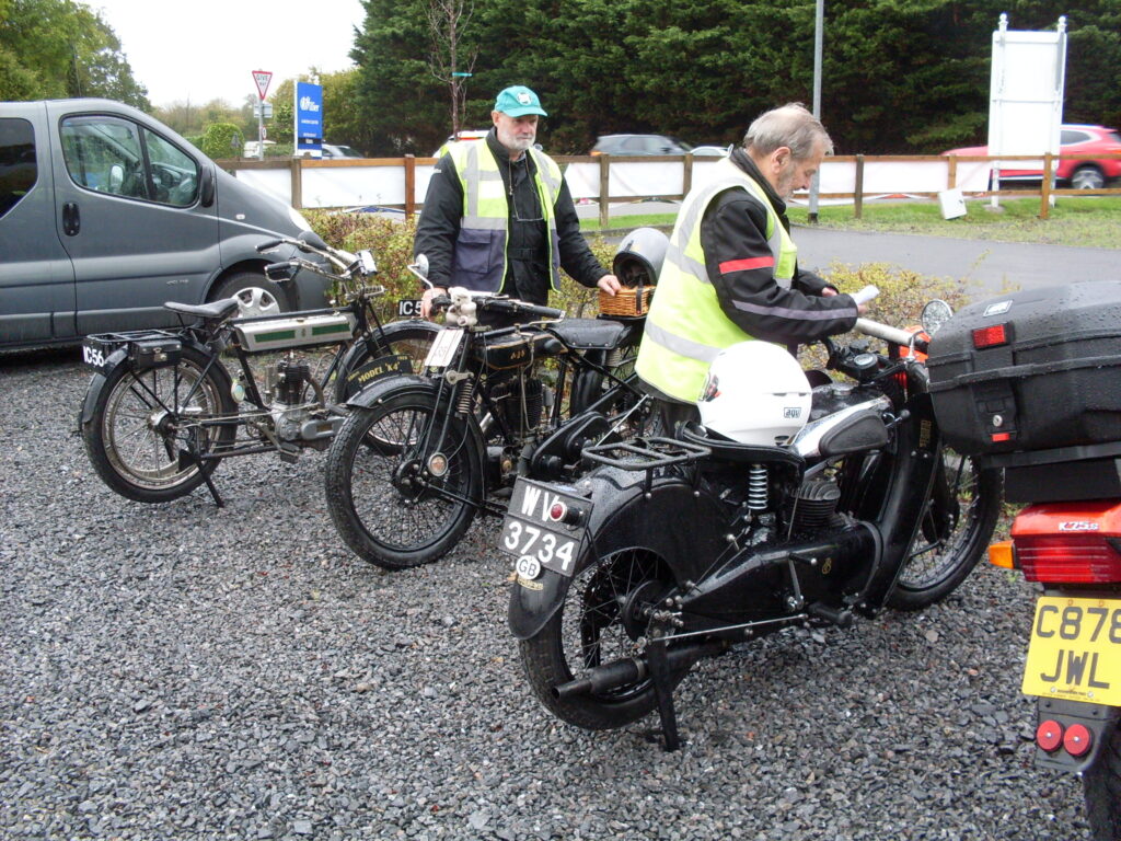 Aha - some proper motorcycles!