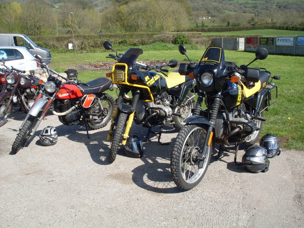 Three trailies, still together!