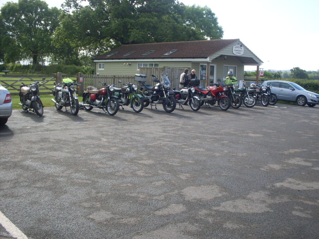 Breakfast car-park.