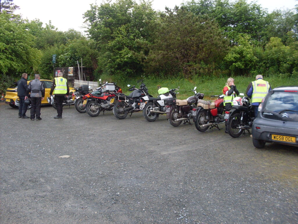 Woody Bay Station lunch stop.